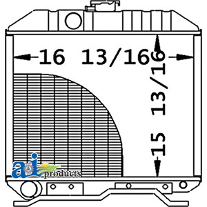 KU20090    Radiator---Replaces 16743-72060 